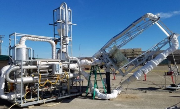 Novel High Temperature Particle Thermal Storage